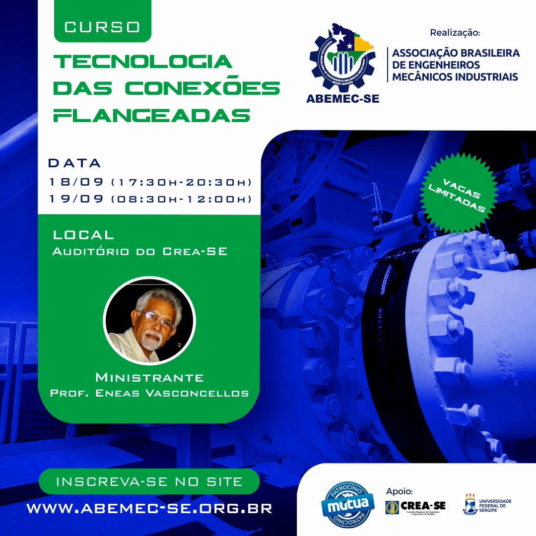 Tecnologia das conexões flangeadas